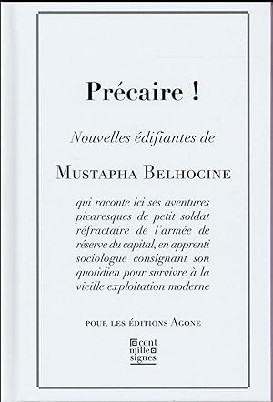 Seller image for precaire! for sale by Chapitre.com : livres et presse ancienne