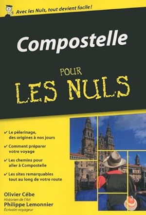 Bild des Verkufers fr Compostelle poche pour les nuls zum Verkauf von Chapitre.com : livres et presse ancienne