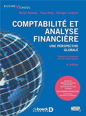 comptabilité et analyse financière ; une perspective globale (4e édition)