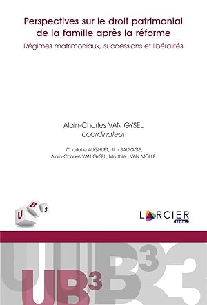 perspectives sur le droit patrimonial de la famille après la réforme