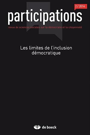 Participations N.2 ; Les Limites De L'Inclusion Démocratique