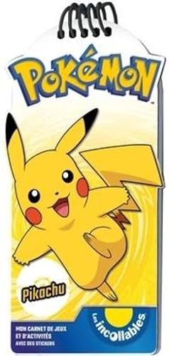 Pokémon : Pikachu : mon carnet de jeux et d'activités avec des stickers