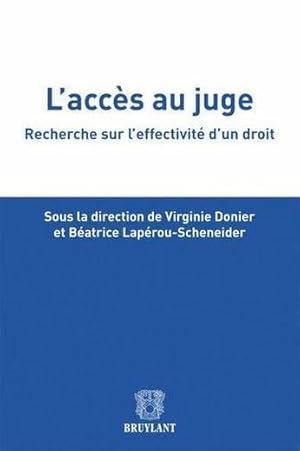 Seller image for accs au juge : quelles volutions? for sale by Chapitre.com : livres et presse ancienne