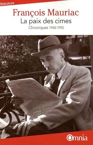 Seller image for La paix des cimes for sale by Chapitre.com : livres et presse ancienne
