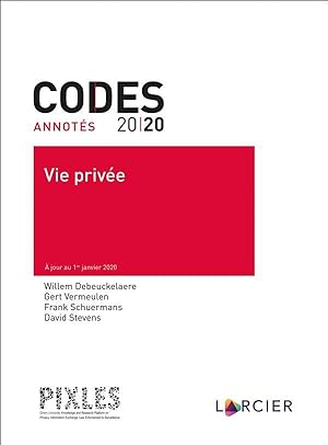 codes annotés : vie privée (édition 2020)