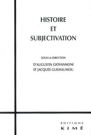 Bild des Verkufers fr Histoire et subjectivation zum Verkauf von Chapitre.com : livres et presse ancienne