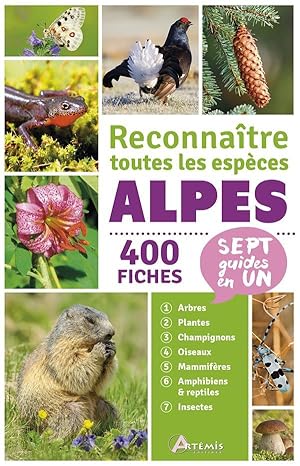 Alpes, reconnaître toutes les espèces