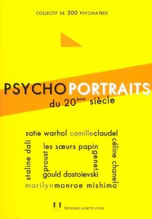 Image du vendeur pour Psychoportraits du 20me sicle mis en vente par Chapitre.com : livres et presse ancienne