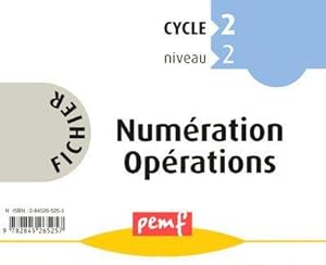 fichier numération opérations ; cycle 2, niveau 2 ; maternelle grande section