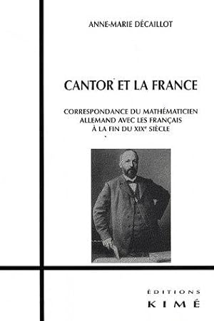 Bild des Verkufers fr Cantor et la France zum Verkauf von Chapitre.com : livres et presse ancienne
