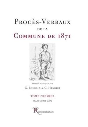 Image du vendeur pour proces-verbaux de la commune de paris de 1871 mis en vente par Chapitre.com : livres et presse ancienne