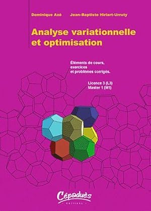 Seller image for Analyse variationnelle et optimisation for sale by Chapitre.com : livres et presse ancienne