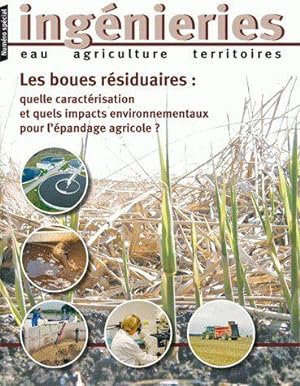 Seller image for les boues rsiduaires : quelle caractrisation et quels impacts environnementaux pour l'pandage agricole ? for sale by Chapitre.com : livres et presse ancienne