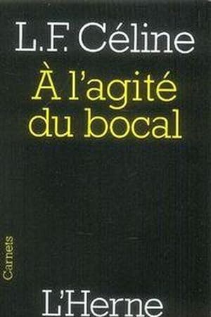 Seller image for  l'agit du bocal for sale by Chapitre.com : livres et presse ancienne