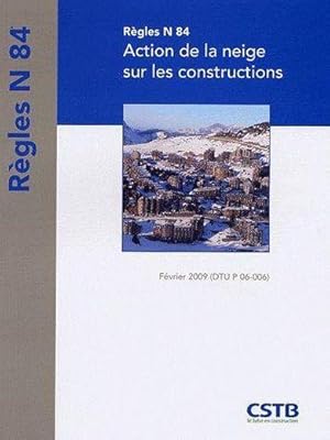 Image du vendeur pour Action de la neige sur les constructions mis en vente par Chapitre.com : livres et presse ancienne