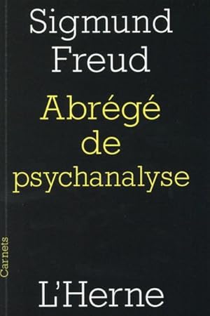 Image du vendeur pour abrg de psychanalyse mis en vente par Chapitre.com : livres et presse ancienne