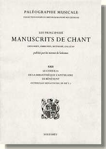 les principaux manuscrits de chant ; codex 21 de la bibliothèque capitulaire de Bénévent