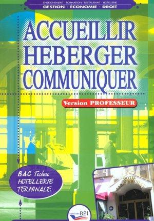 Accueillir, héberger, communiquer