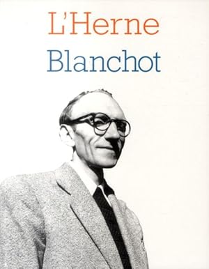 LES CAHIERS DE L'HERNE : Blanchot