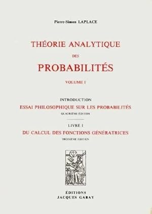 oeuvres, t. 7. theorie analytique des probabilites (2 vol)