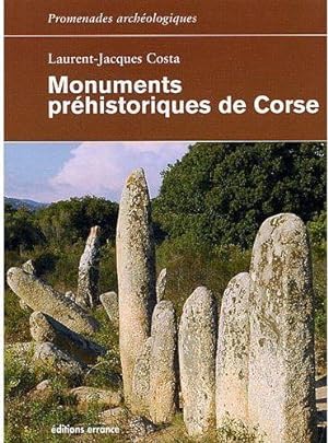 Imagen del vendedor de Monuments prhistoriques de Corse a la venta por Chapitre.com : livres et presse ancienne
