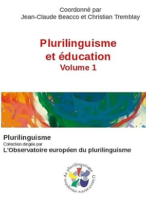 plurilinguisme et éducation t.1