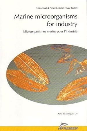 Imagen del vendedor de Marine microorganisms for industry a la venta por Chapitre.com : livres et presse ancienne