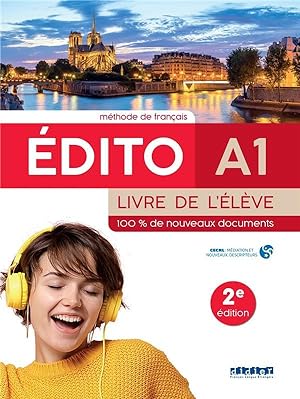 edito a1 - 2e edition: livre de l'eleve + didierfle.app santillana