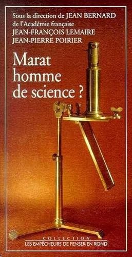 Imagen del vendedor de Marat homme de science ? a la venta por Chapitre.com : livres et presse ancienne