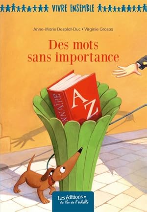 Seller image for des mots sans importance for sale by Chapitre.com : livres et presse ancienne