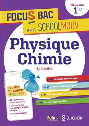 physique chimie, 1ère spécialité