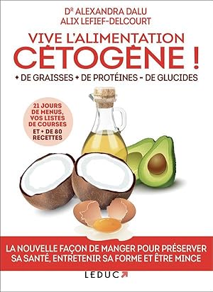 vive l'alimentation cétogène ! + de graisses + de protéines - de glucides