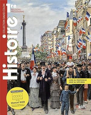 histoire 1ère ; manuel élève (édition 2019)