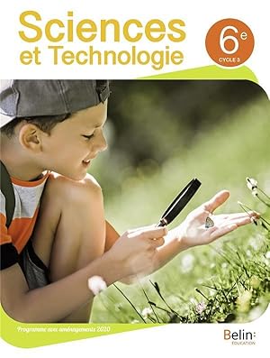 sciences et technologie 6ème : manuel