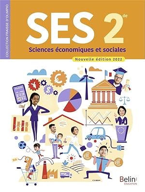 Imagen del vendedor de sciences conomiques et sociale 2de : manuel lve (dition 2022) a la venta por Chapitre.com : livres et presse ancienne