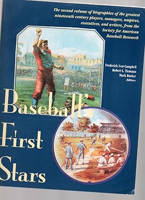 Bild des Verkufers fr Baseball's First Stars zum Verkauf von Mossback Books