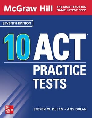 Imagen del vendedor de Mcgraw-Hill Education : 10 ACT Practice Tests a la venta por GreatBookPrices