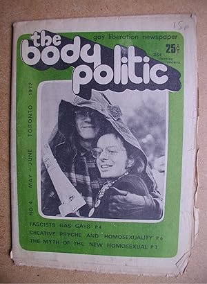 The Body Politic. Gay Liberation Newspaper. No. 4. May-June 1972.