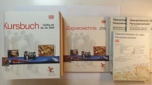 Kursbuch Ausland. Gültig ab 30.05.1999. + Zugverzeichnis und noch 3 Karten