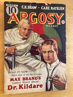 Image du vendeur pour Argosy June 1, 1940 Volume 299 Number 4 mis en vente par biblioboy