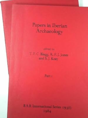 Imagen del vendedor de Papers in Iberian archaeology a la venta por Cotswold Internet Books