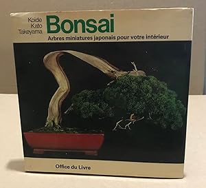 Image du vendeur pour Bonsai arbres miniatures japonais pour votre interieur mis en vente par librairie philippe arnaiz