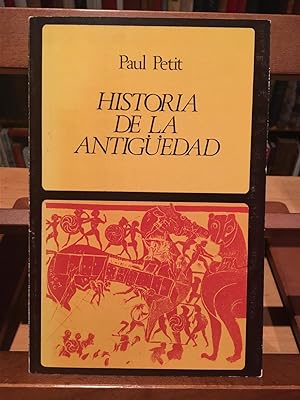 Bild des Verkufers fr HISTORIA DE LA ANTIGEDAD zum Verkauf von Antigua Librera Canuda