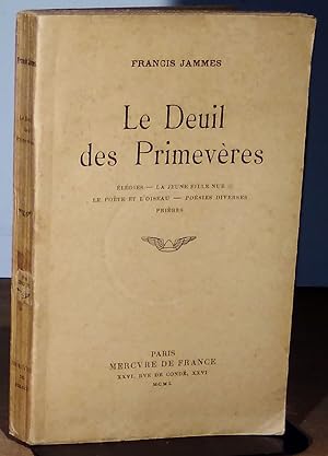 Seller image for LE DEUIL DES PRIMEVERES for sale by Livres 113