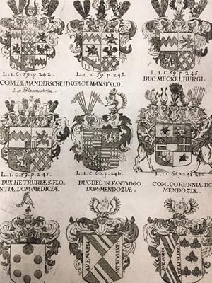 Bild des Verkufers fr [Insignum theoria seu operis heraldici.] zum Verkauf von Librairie Le Trait d'Union sarl.
