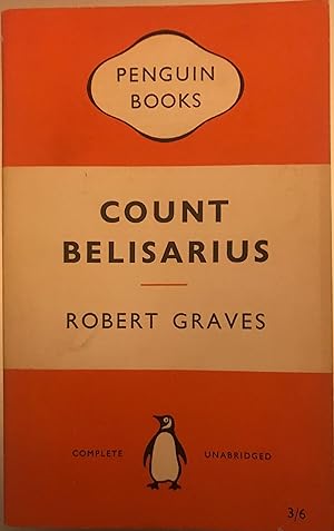 Seller image for Count Belisarius for sale by Margaret Bienert, Bookseller