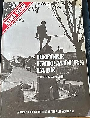 Seller image for Before Endeavours Fade-Revised Edition for sale by Taylor & Baumann Books, LLC