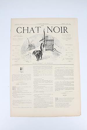 Le Chat noir N°19 de la première année du samedi 20 Mai 1882
