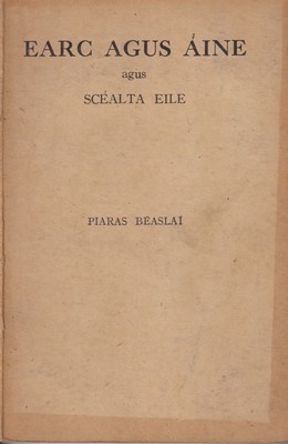 Seller image for Earc agus ine agus Scalta Eile for sale by Kennys Bookstore