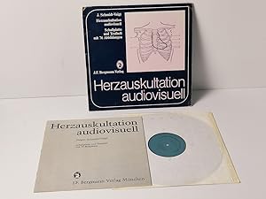 Herzauskultation audiovisuell : Schallplatte und Textheft mit 76 Beispielen
